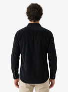 Manchester Camisa de Micropana Regular Fit color negro para hombre