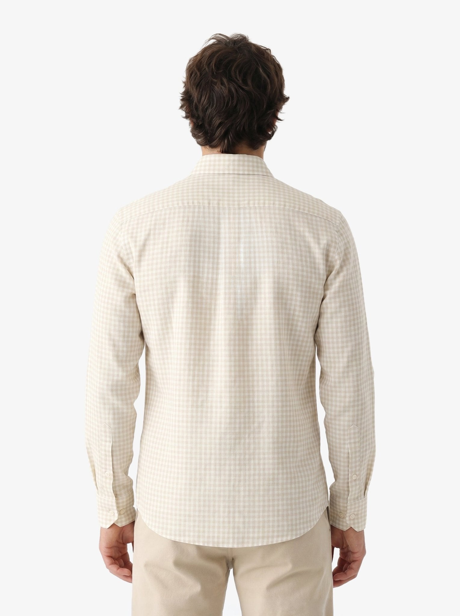 Manchester Camisa de Semi-Casual con Diseño Geométrico Suave - Manchester