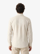 Manchester Camisa de Semi-Casual con Diseño Geométrico Suave - Manchester