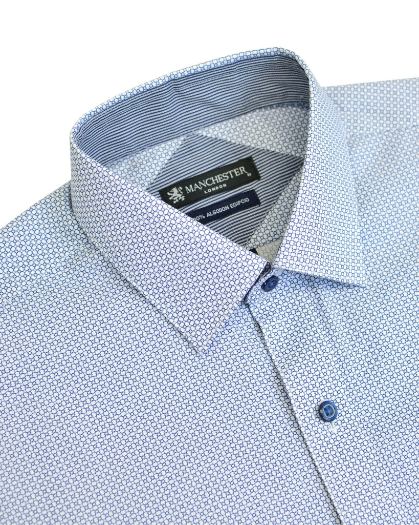 Manchester Camisa de Vestir 100% Algodón Manga Larga - Manchester