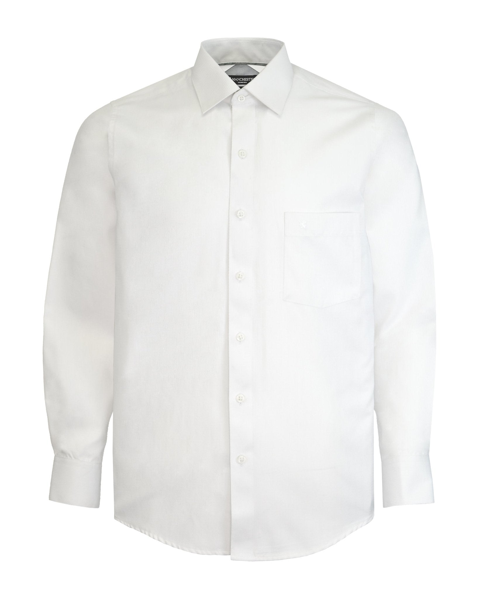 Manchester Camisa de Vestir Algodón y Poliéster Manga Larga - Manchester