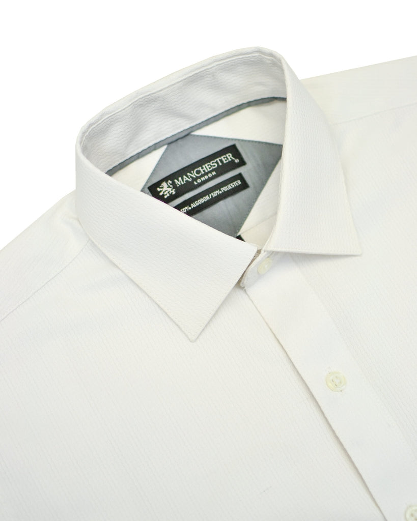 Manchester Camisa de Vestir Algodón y Poliéster Manga Larga - Manchester