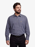 Manchester Camisa de Vestir Big and Tall 100% Algodón Manga Larga - Manchester