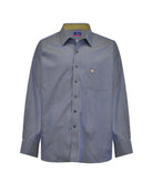 Manchester Camisa de Vestir Big and Tall 100% Algodón Manga Larga - Manchester