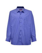 Manchester Camisa de Vestir Big and Tall 100% Algodón Manga Larga - Manchester