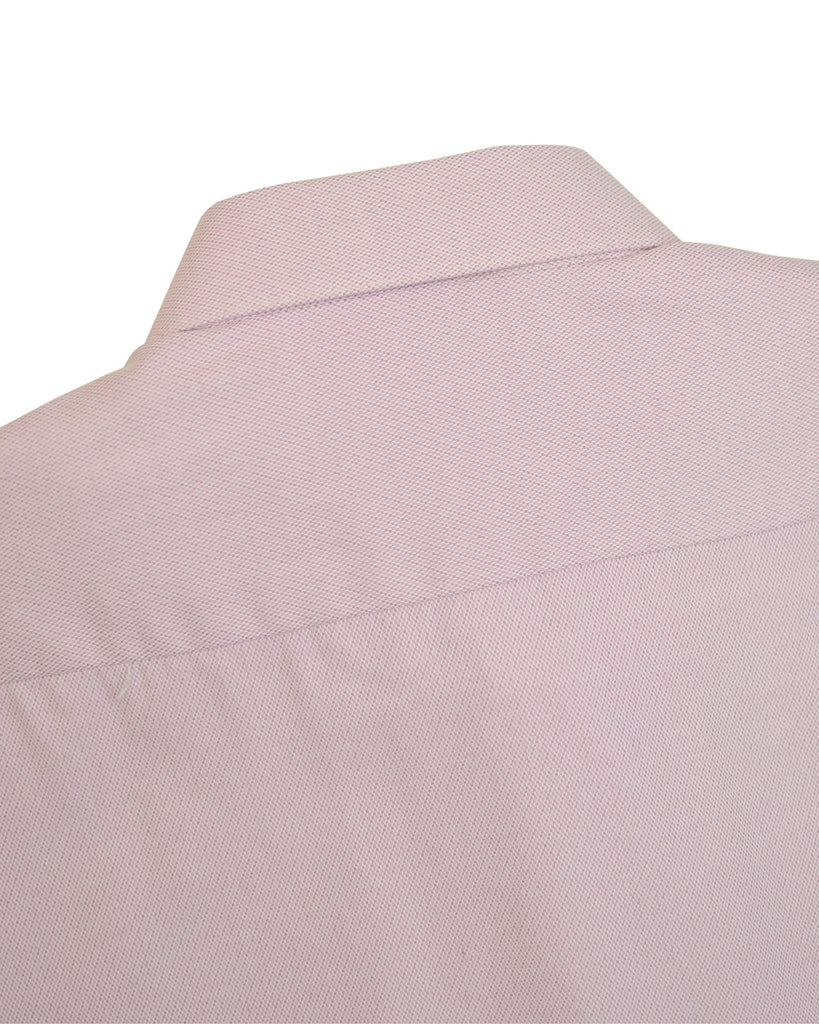 Manchester Camisa de Vestir Big and Tall Color Sólido Algodón y Poliéster Manga Larga - Manchester