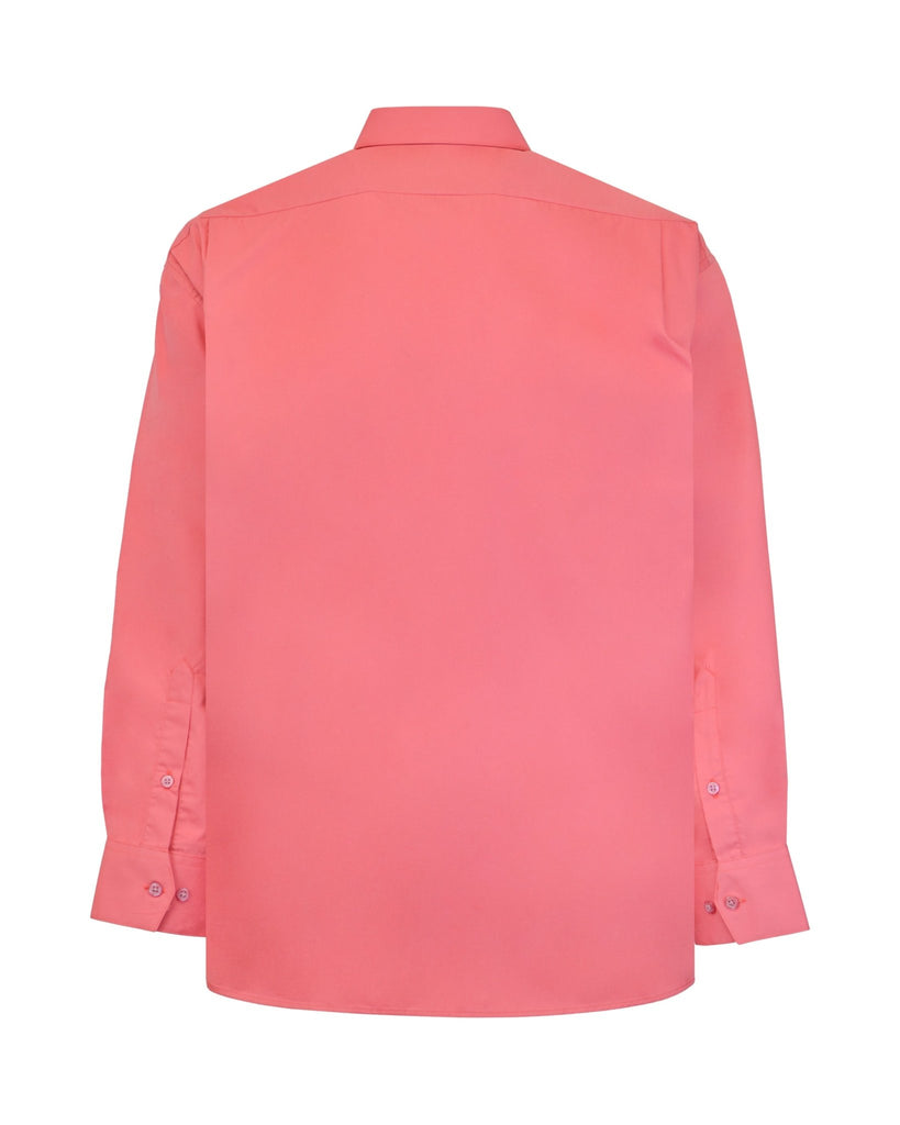 Manchester Camisa de Vestir Big and Tall Cuello Ajustable Algodón y Poliéster - Manchester