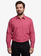 Manchester Camisa de Vestir Big and Tall Cuello Ajustable Algodón y Poliéster color negro para hombre
