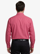 Manchester Camisa de Vestir Big and Tall Cuello Ajustable Algodón y Poliéster color negro para hombre