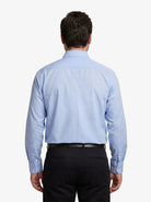 Manchester Camisa de Vestir Big and Tall Cuello Ajustable Algodón y Poliéster - Manchester