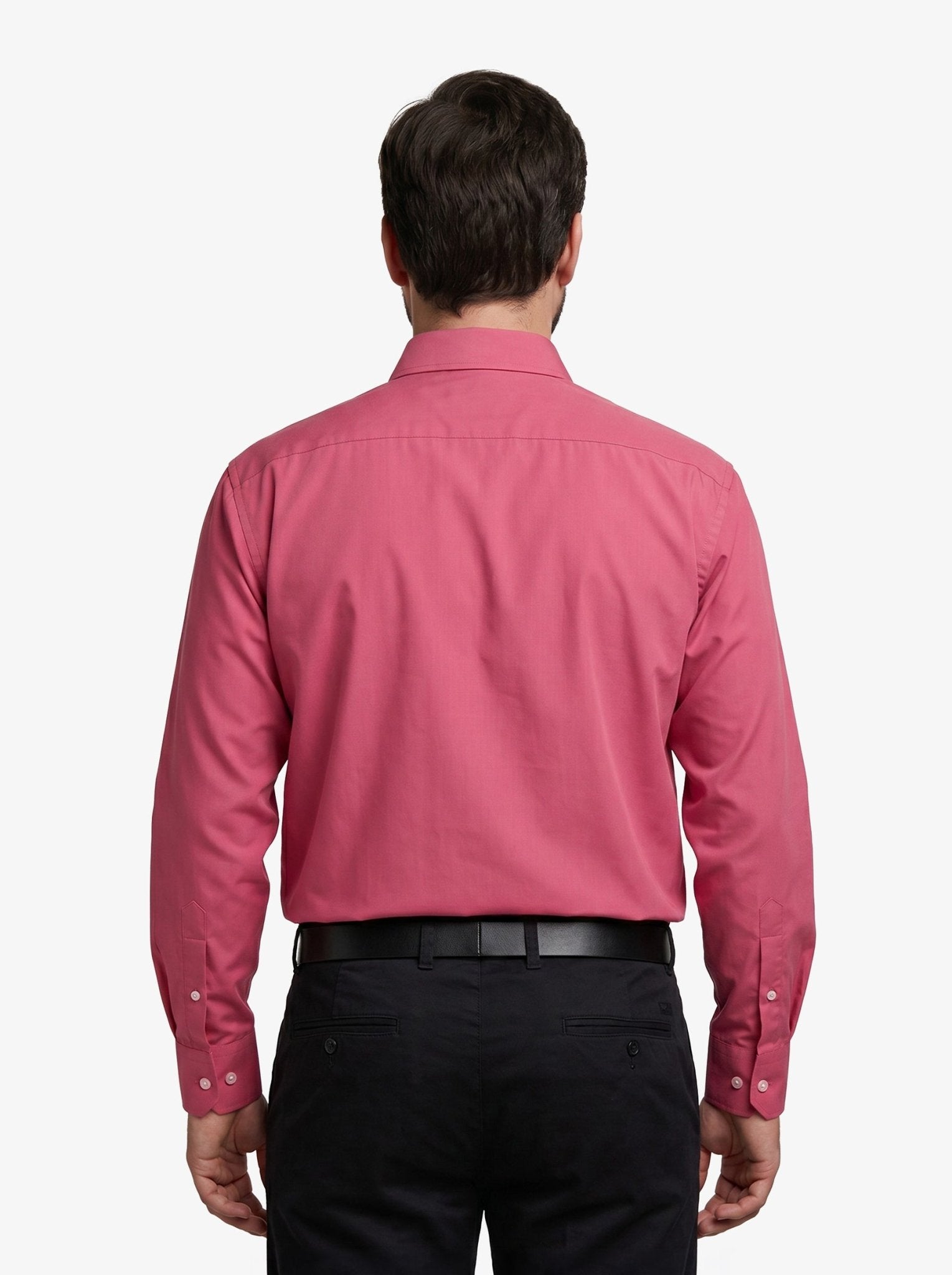 Manchester Camisa de Vestir Big and Tall Cuello Ajustable Algodón y Poliéster - Manchester