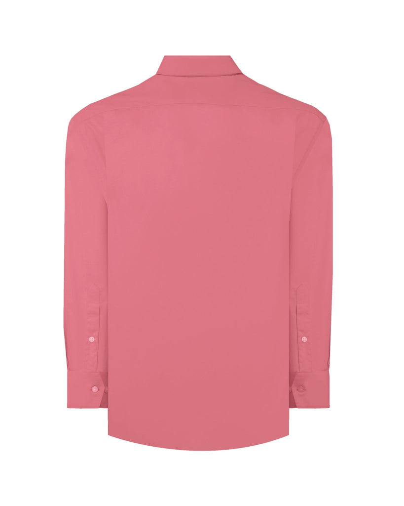 Manchester Camisa de Vestir Big and Tall Cuello Ajustable Algodón y Poliéster - Manchester