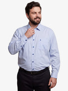 Manchester Camisa de Vestir Big & Tall Algodón-Poliéster - Manchester