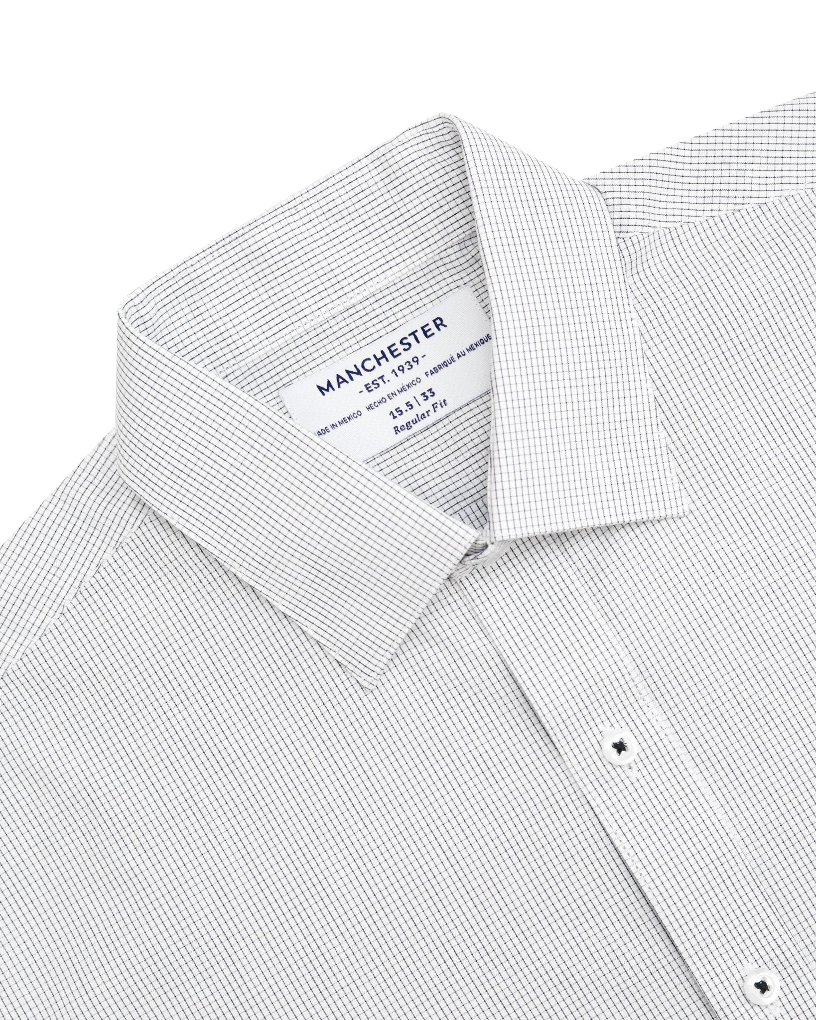 Manchester Camisa de Vestir Button Down Oculto - Manchester