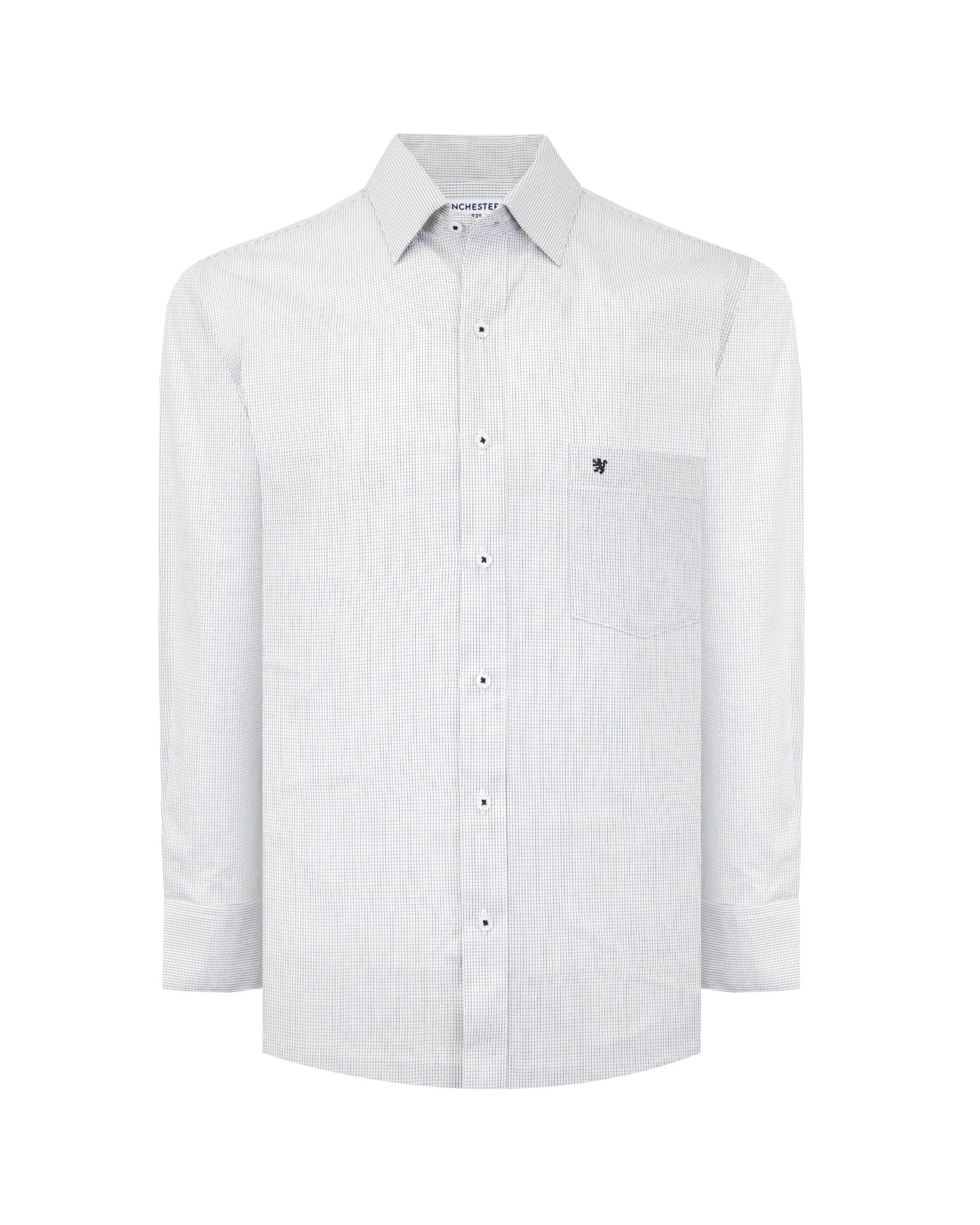 Manchester Camisa de Vestir Button Down Oculto - Manchester
