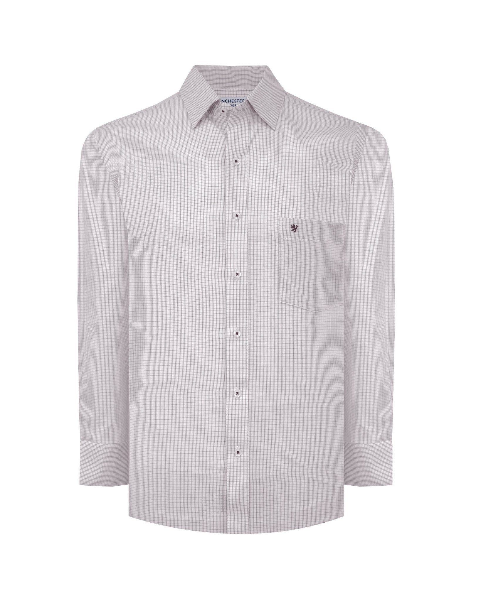 Manchester Camisa de Vestir Button Down Oculto - Manchester