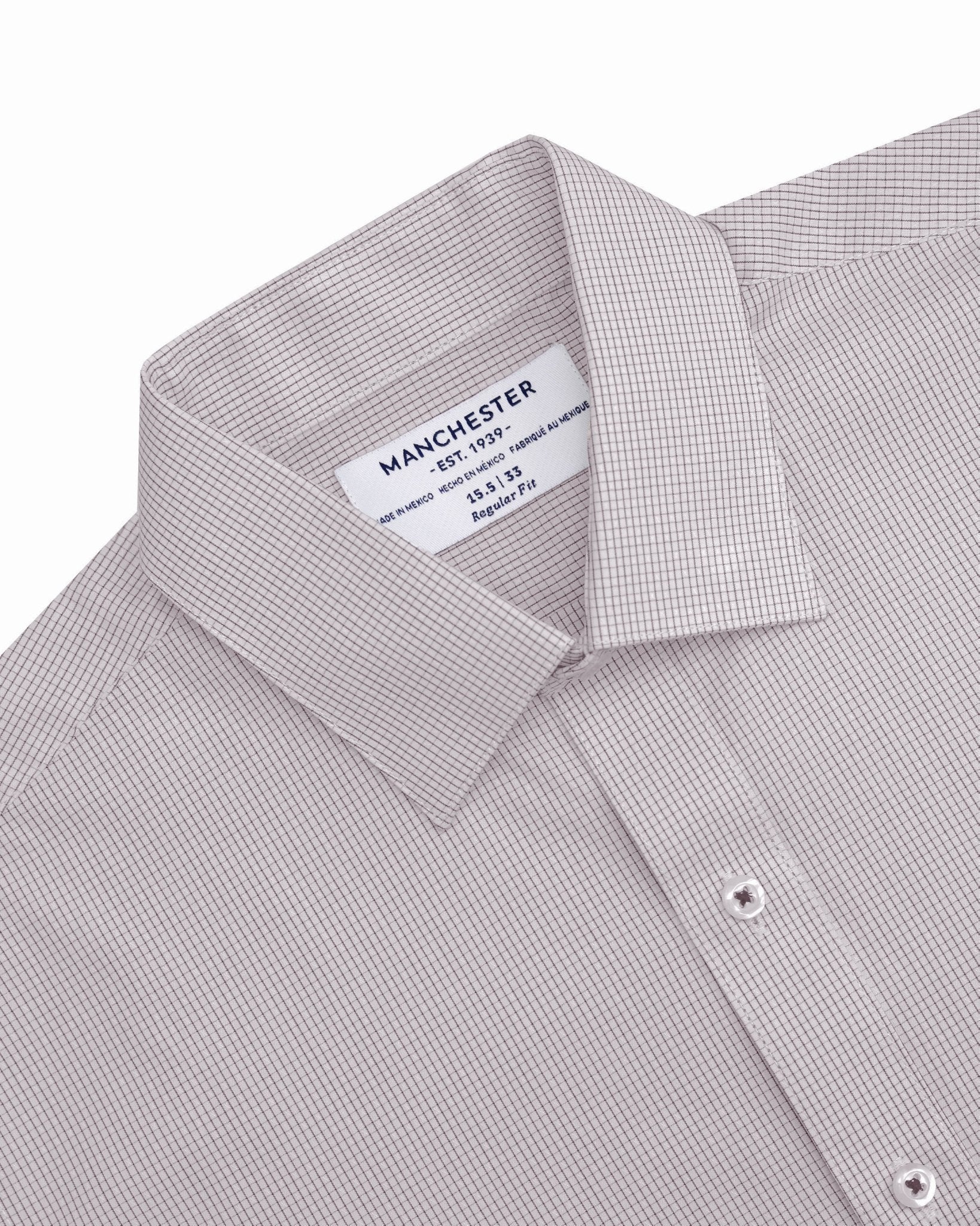 Manchester Camisa de Vestir Button Down Oculto - Manchester
