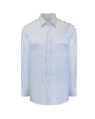 Manchester Camisa de Vestir Button Down Oculto Rayas Finas Elegante - Manchester