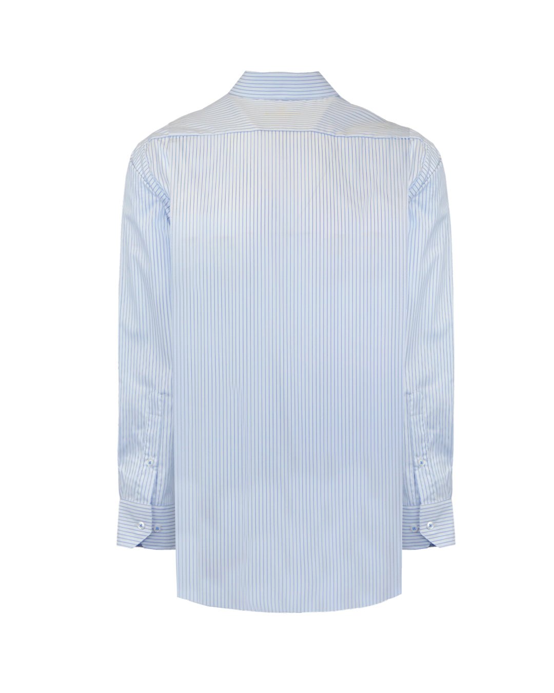 Manchester Camisa de Vestir Button Down Oculto Rayas Finas Elegante - Manchester