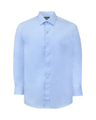 Manchester Camisa de Vestir con Cuello Ajustable y Puño Convertible de Algodón y Poliéster - Manchester