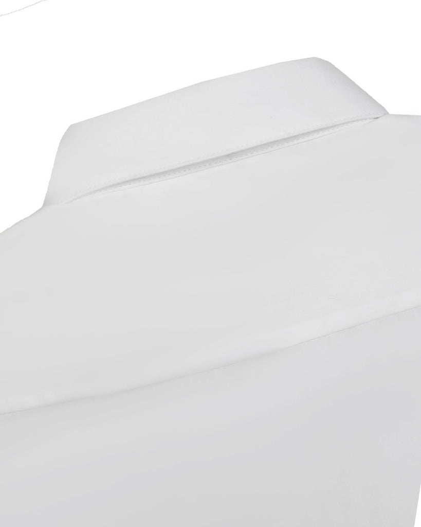 Manchester Camisa de Vestir con Cuello Ajustable y Puño Convertible de Algodón y Poliéster - Manchester