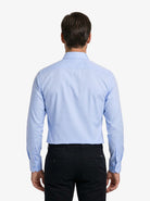 Manchester Camisa de Vestir con Cuello Ajustable y Puño Convertible de Algodón y Poliéster - Manchester