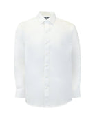 Manchester Camisa de Vestir con Cuello Ajustable y Puño Convertible de Algodón y Poliéster - Manchester