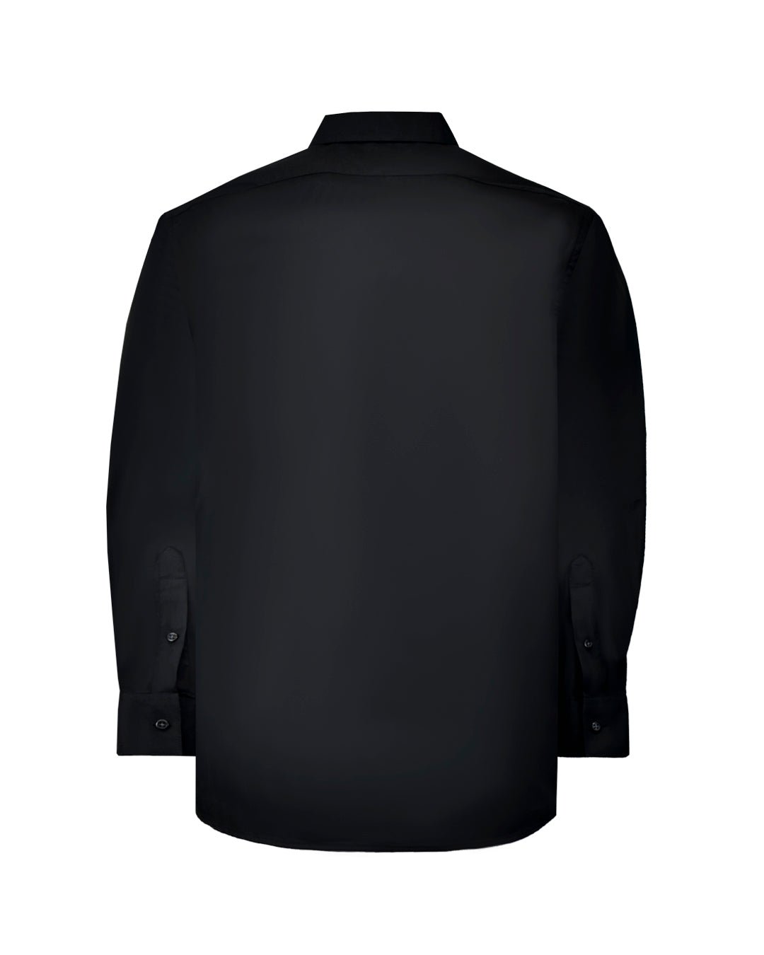 Manchester Camisa de Vestir con Cuello Ajustable y Puño Convertible de Algodón y Poliéster - Manchester