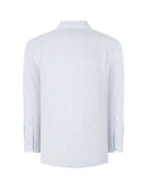 Manchester Camisa de Vestir con Cuello Roma y Puño Ejecutivo en Mezcla Algodón-Poliéster - Manchester