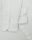 Manchester Camisa de Vestir Corte Slim Algodón-Poliéster color gris para hombre