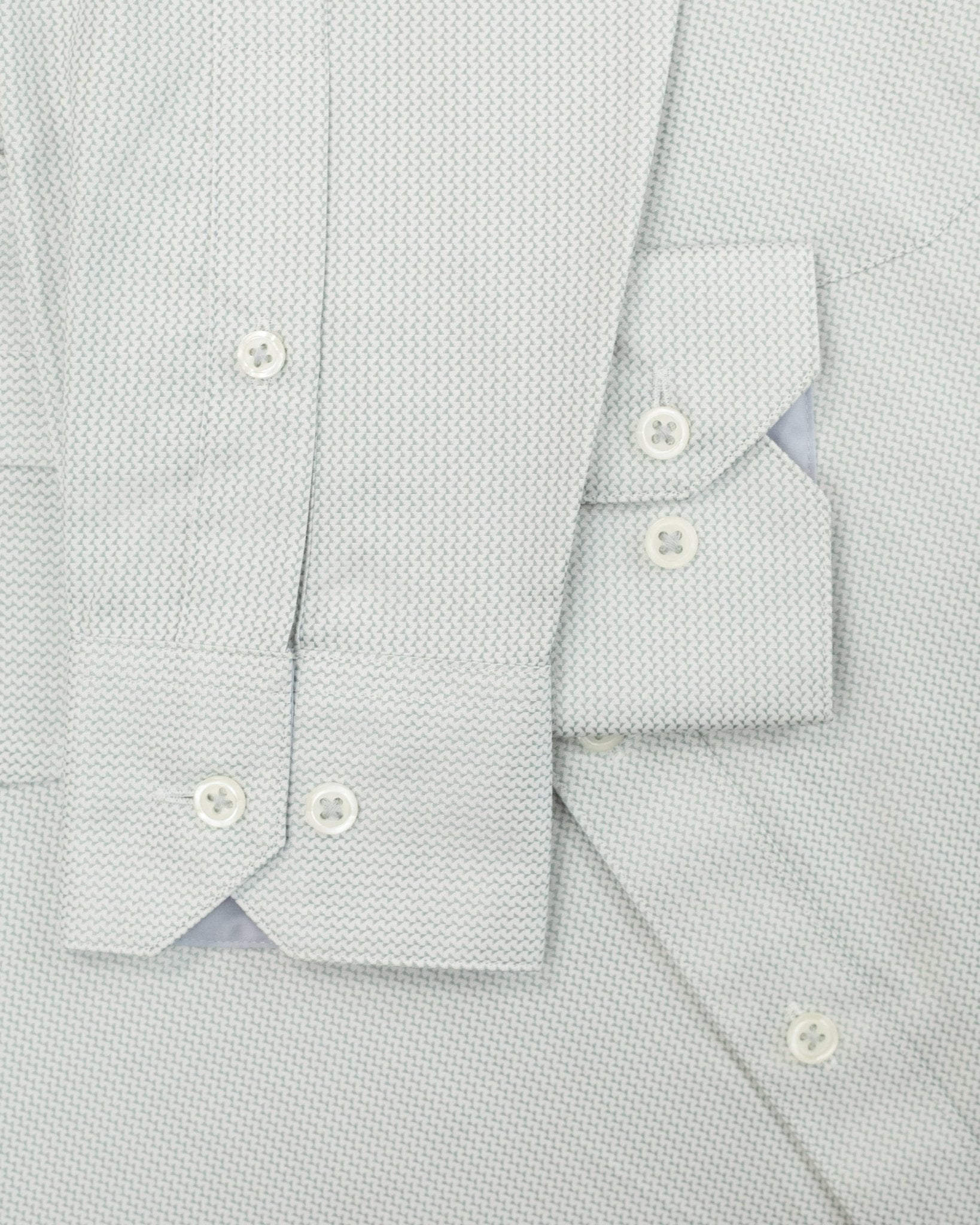 Manchester Camisa de Vestir Corte Slim Algodón-Poliéster color gris para hombre