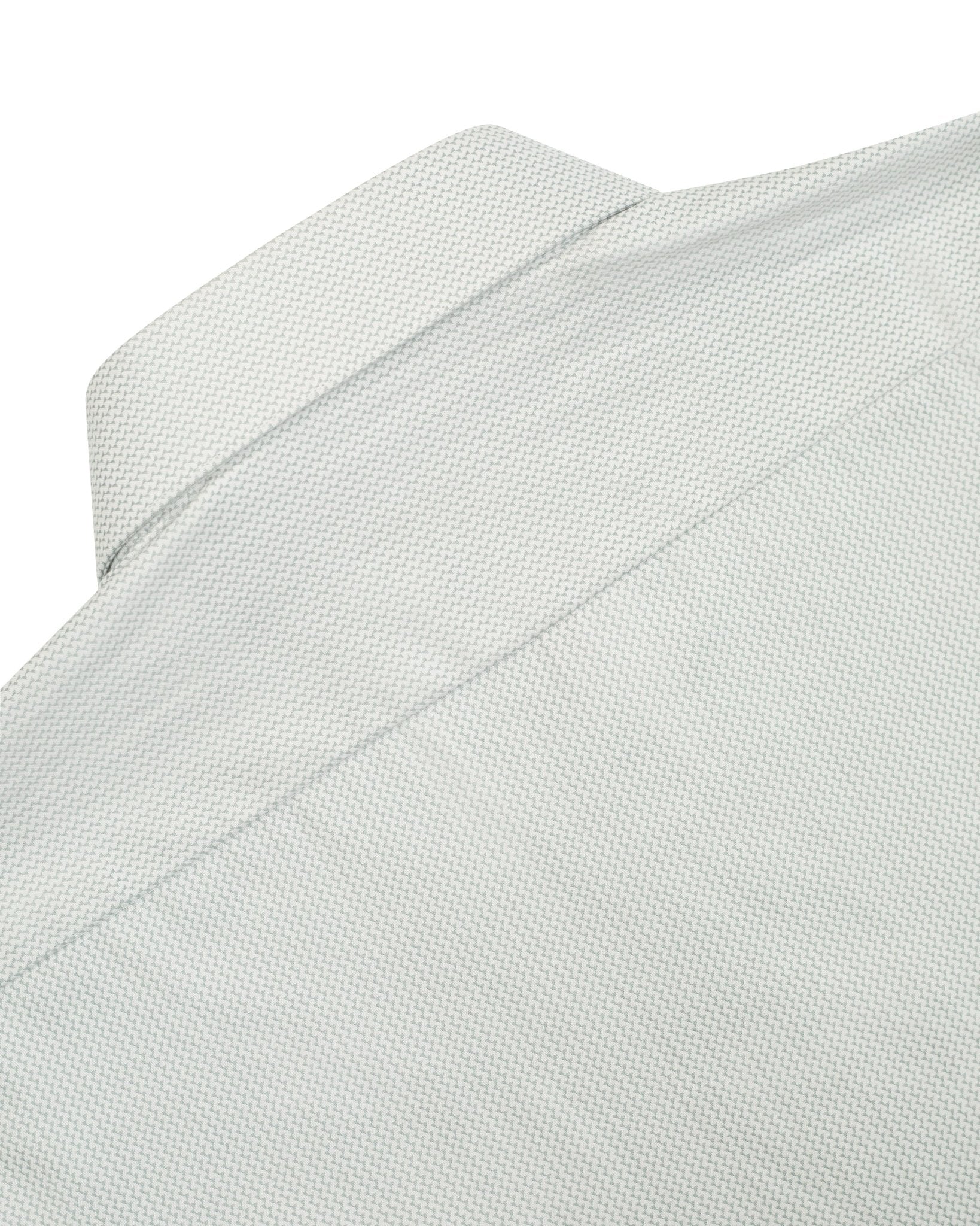 Manchester Camisa de Vestir Corte Slim Algodón-Poliéster color gris para hombre