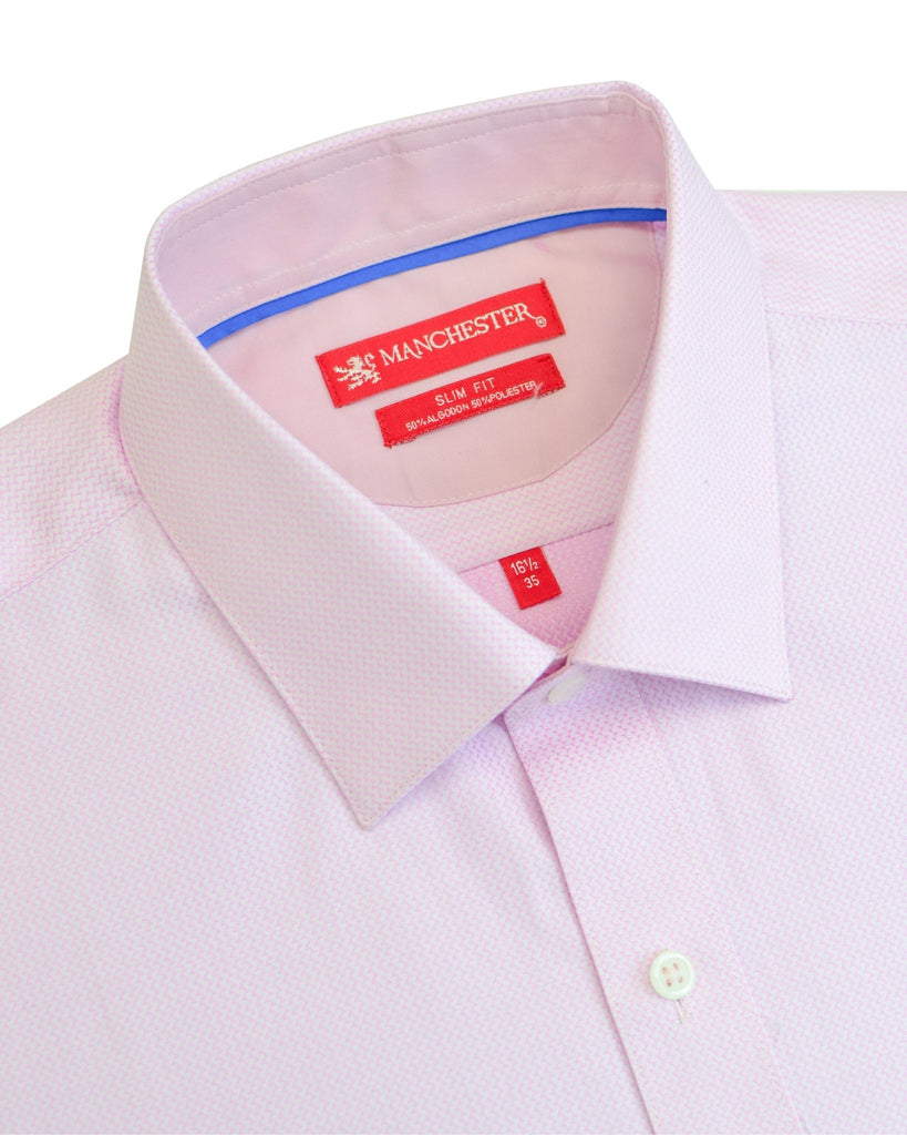 Manchester Camisa de Vestir Corte Slim Algodón - Poliéster - Manchester