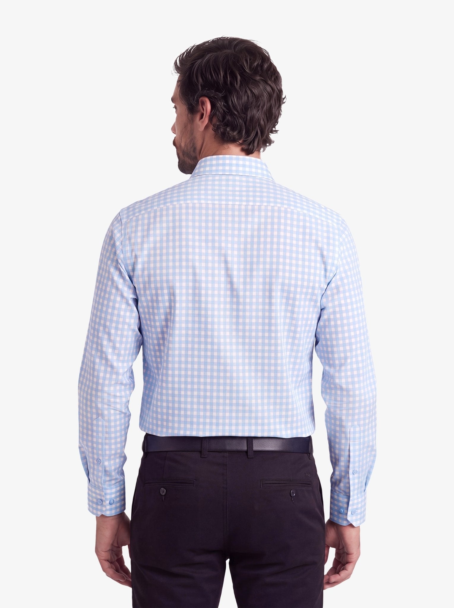 Manchester Camisa de Vestir Cuadros Tradicionales Slim Fit - Manchester