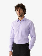 Manchester Camisa de Vestir Cuello Ajustable Algodón y Poliéster - Manchester
