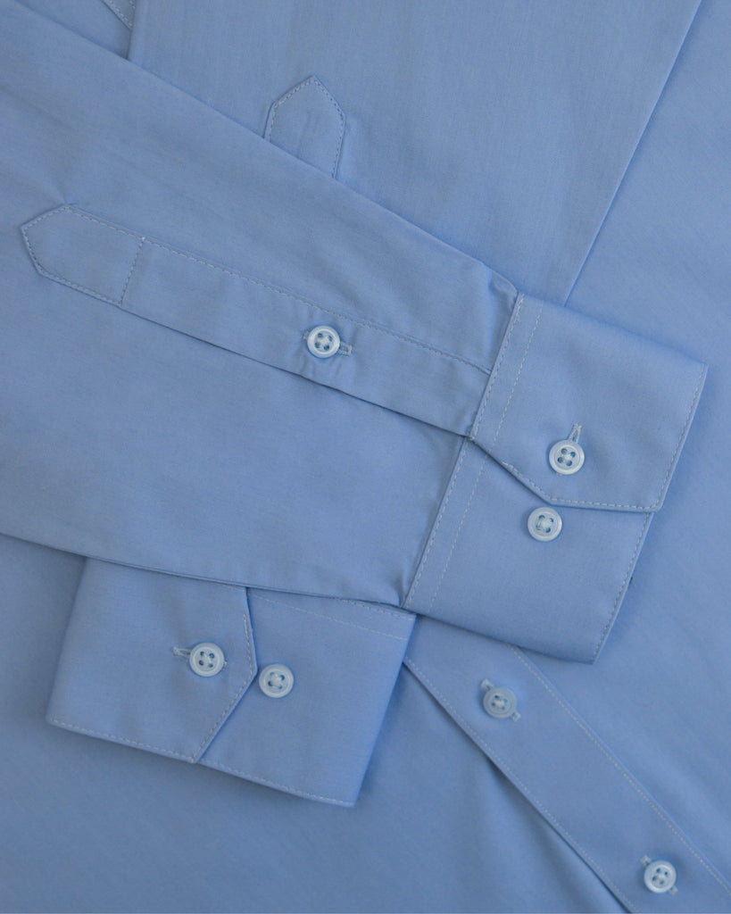 Manchester Camisa de Vestir Cuello Ajustable Algodón y Poliéster - Manchester