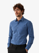 Manchester Camisa de Vestir Cuello Ajustable Algodón y Poliéster - Manchester
