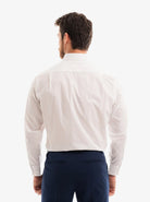 Manchester Camisa de Vestir - Cuello Ajustable con Bolsillo - Manchester