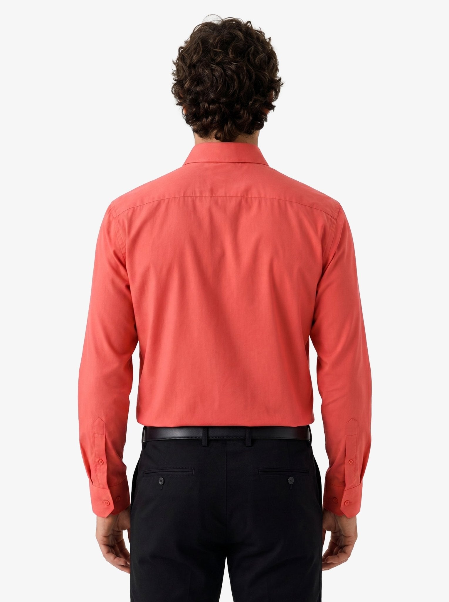 Manchester Camisa de Vestir - Cuello Ajustable con Bolsillo - Manchester
