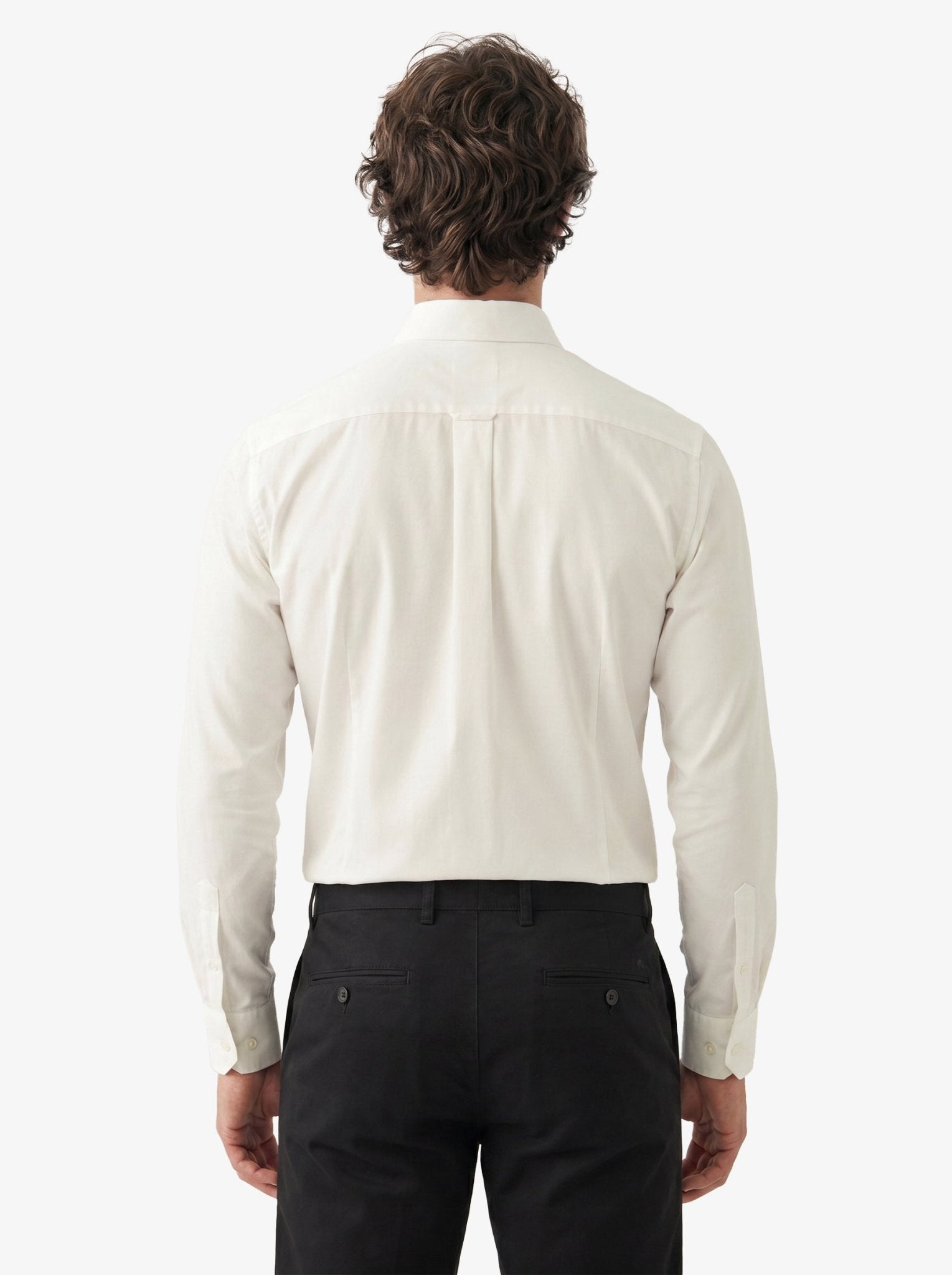Manchester Camisa de Vestir - Cuello Ajustable con Bolsillo - Manchester