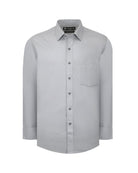 Manchester Camisa de Vestir - Cuello Ajustable con Bolsillo - Manchester