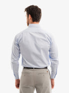 Manchester Camisa de Vestir - Cuello Ajustable con Bolsillo - Manchester