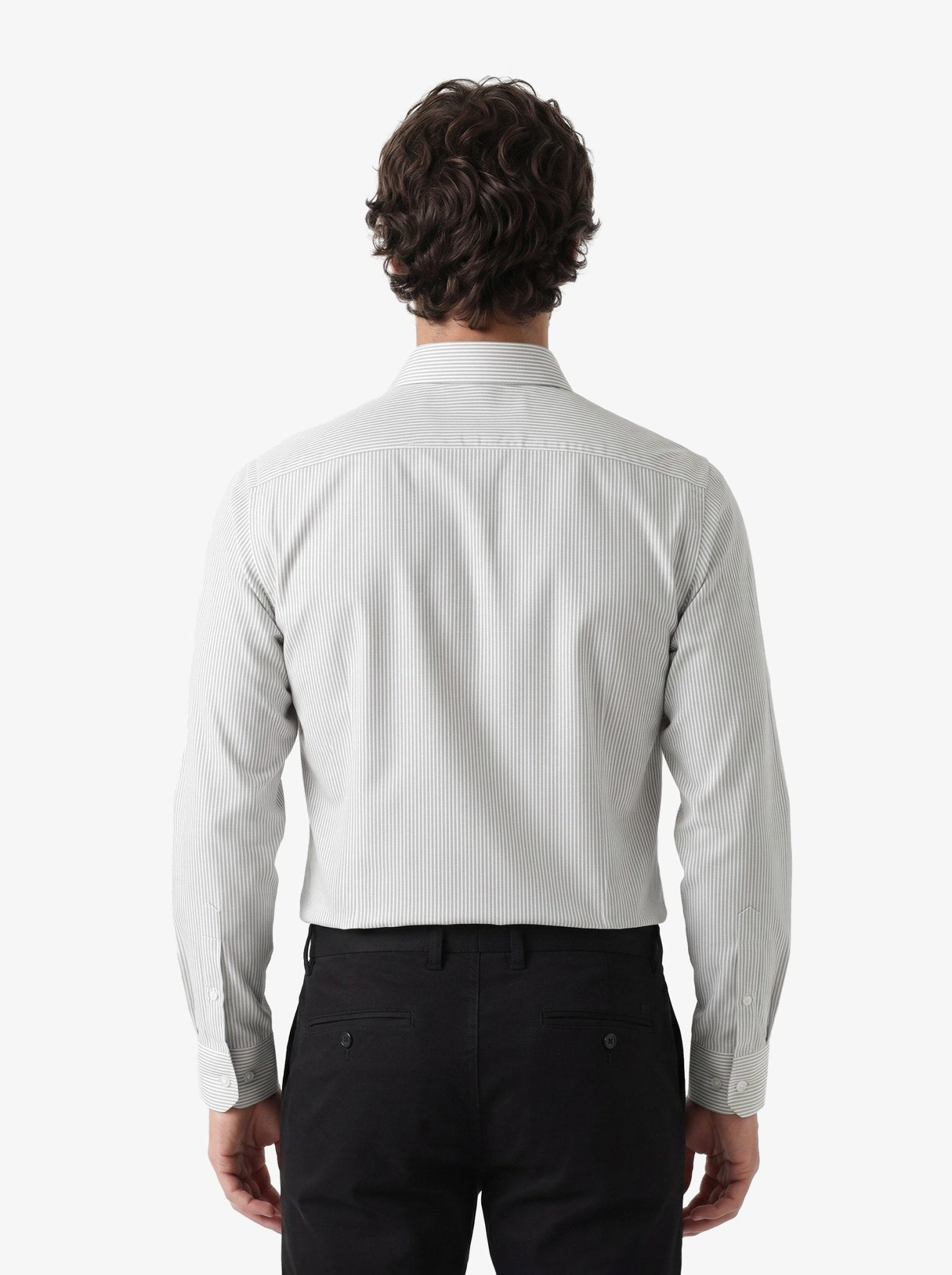 Manchester Camisa de Vestir Cuello Ajustable y Puño Convertible - Manchester