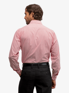 Manchester Camisa de Vestir de Rayas Finas Regular Fit - Manchester