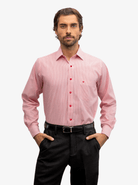 Manchester Camisa de Vestir de Rayas Finas Regular Fit - Manchester