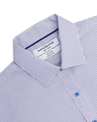 Manchester Camisa de Vestir de Rayas Finas Regular Fit - Manchester