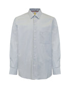 Manchester Camisa de Vestir Elite Patrón Sutil 100% Algodón Manga Larga - Manchester