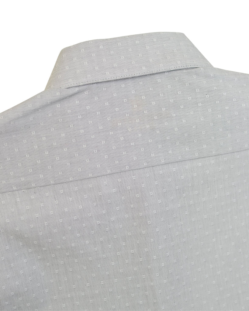 Manchester Camisa de Vestir Elite Patrón Sutil 100% Algodón Manga Larga - Manchester