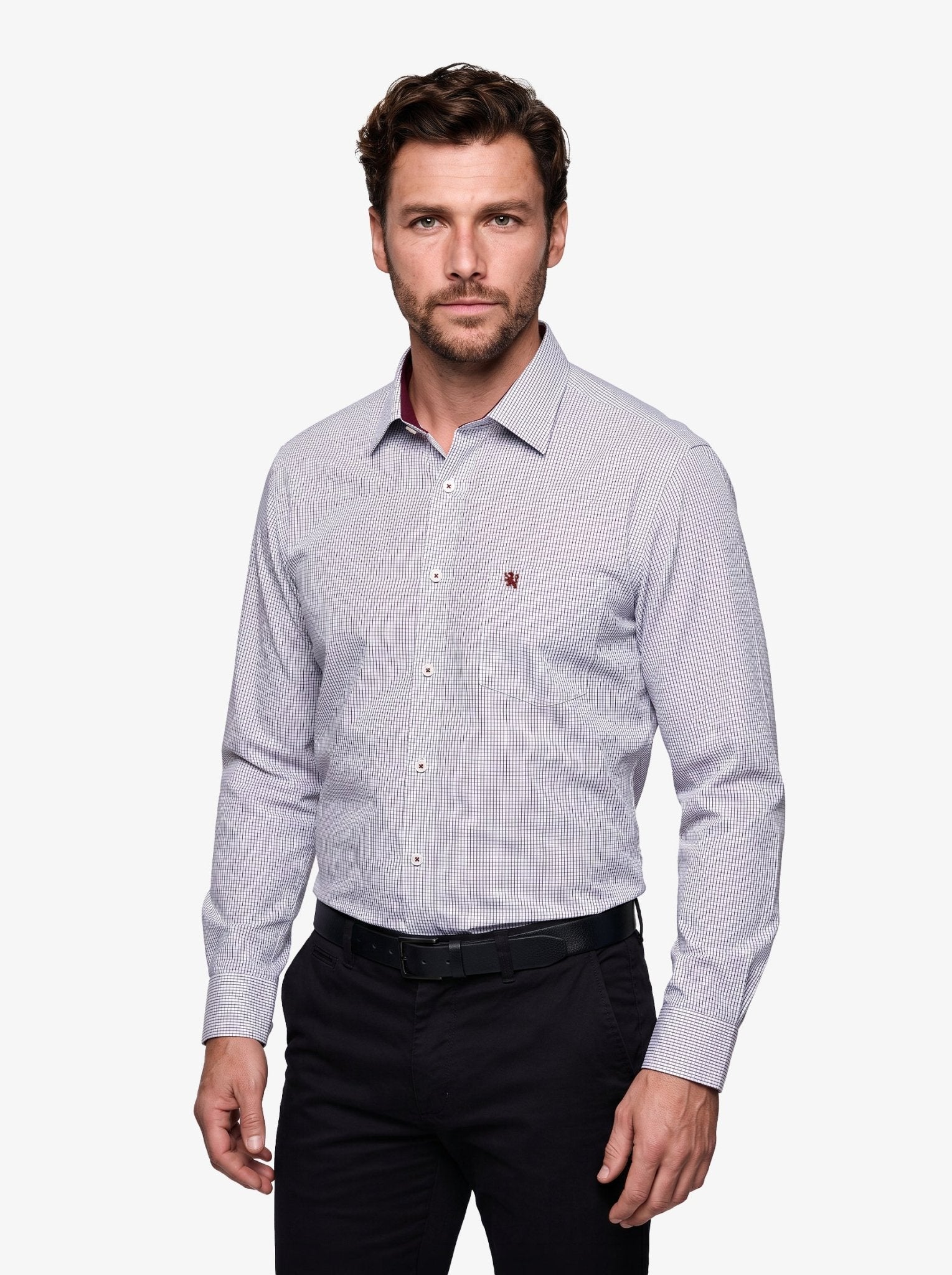 Manchester Camisa de Vestir Elite Regular Fit 100% Algodón - Manchester