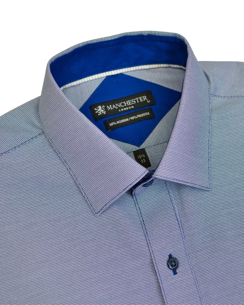Manchester Camisa de Vestir en Algodón - Poliéster - Manchester